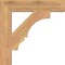 Ekena Millwork Balboa Block Smooth Bracket, Western Red Cedar, 3 1/2"W x 20"D x 20"H BKT04X20X20BOA05SWR - alternate 4
